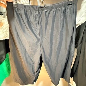 ⚡️Black Swim Shorts High Waisted Modest Swim Bottoms Plus Size 20 5XL